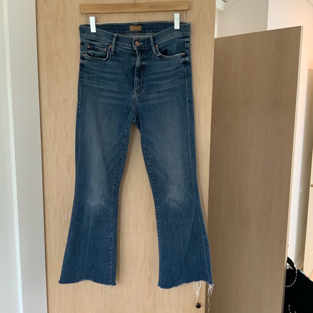 MOTHER denim fit and flare size 28